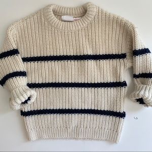 Zara toddler striped sweater